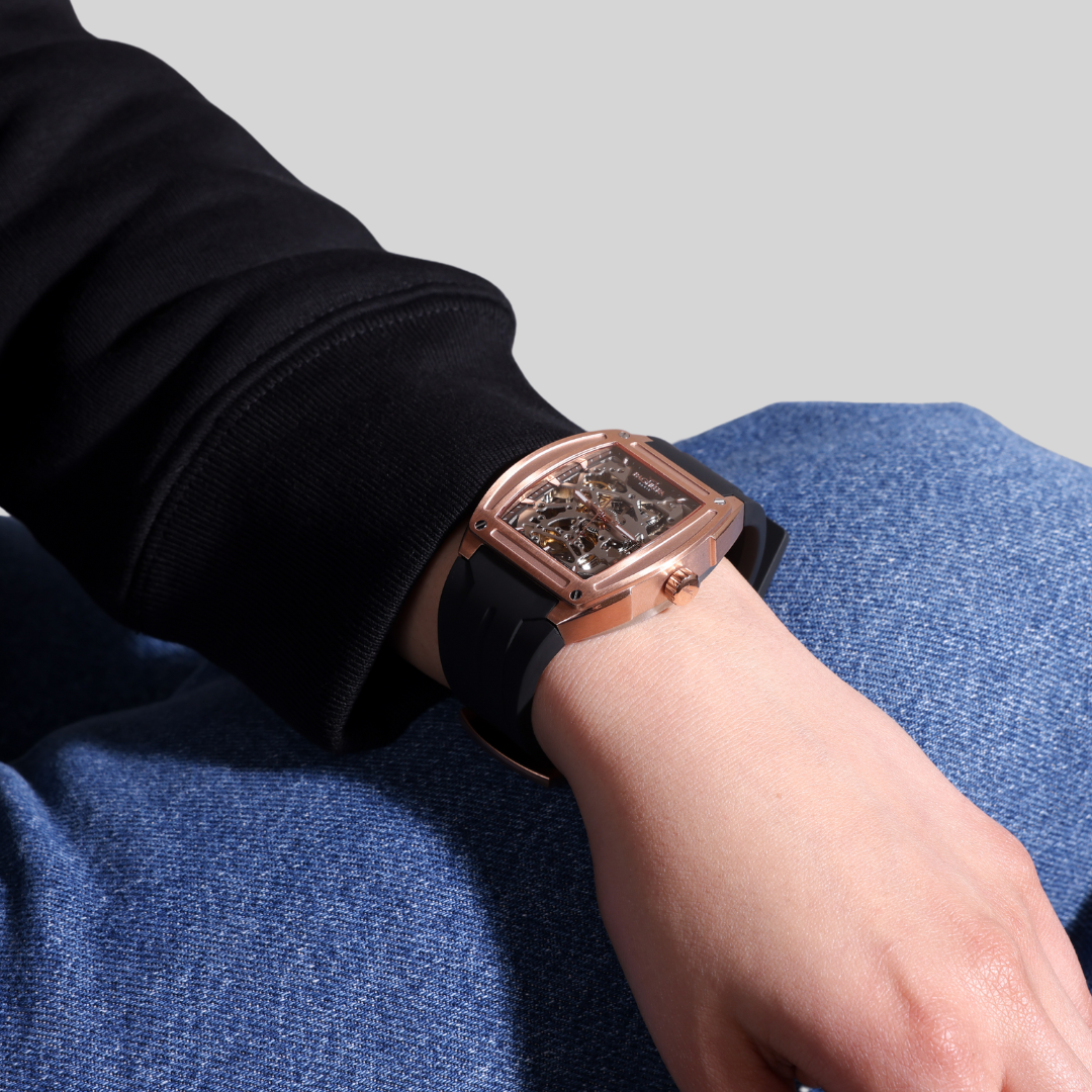 The Bagheera Obsidian Elegance Watch