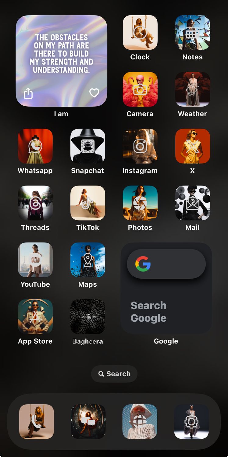 The Bagheera Luxe Icon Sets