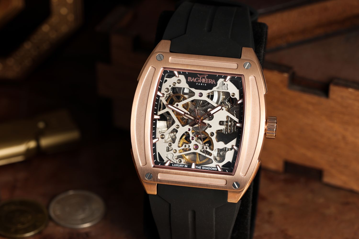 The Bagheera Obsidian Elegance Watch