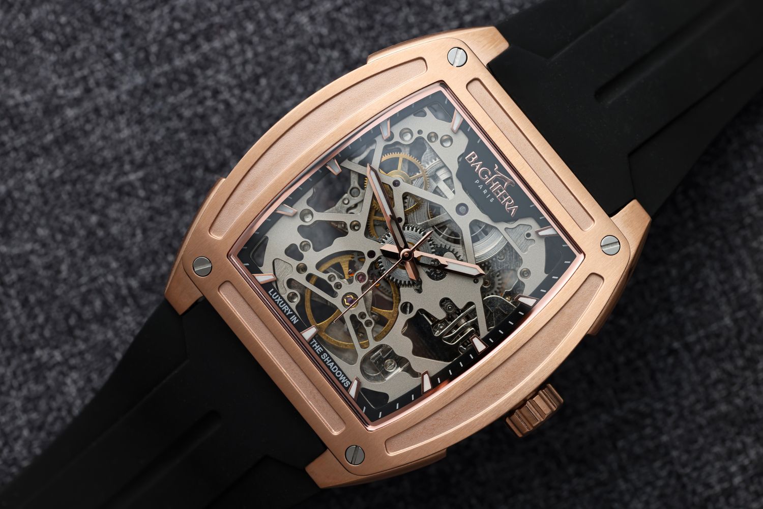The Bagheera Obsidian Elegance Watch